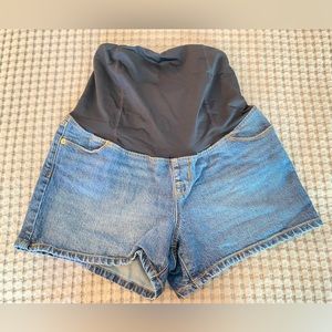 Isabel Maternity Jean Shorts